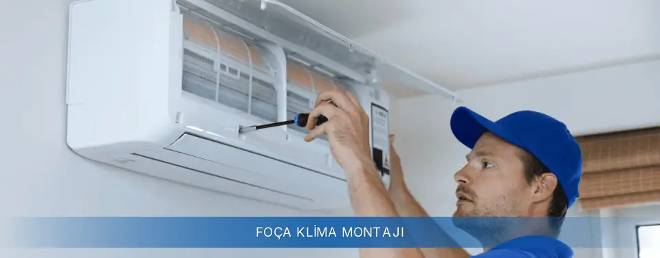 Foça İlçemi General Electric Klima Montajı