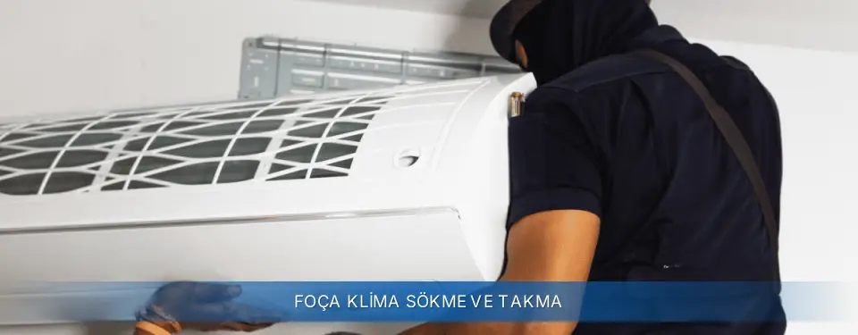 Foça İlçemi General Electric Klima Sökme ve Takma
